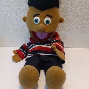 Colorful Striped Puppet Doll